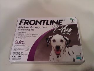 Merial Frontline Plus for Dogs 45 88 Lb