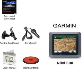 Garmin Nuvi 500 3.5 Automotive GPS Navigation FM & MSN Compatible 010