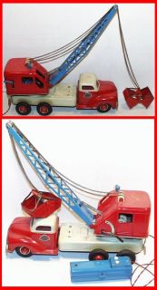 Gama Battery Operated Truck with Bucket Crane CAR3B