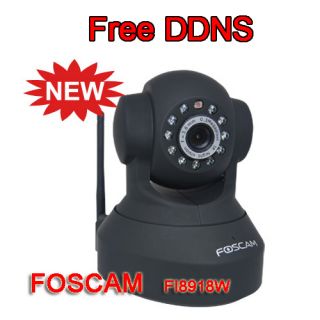 Foscam FI8918W Wireless IP Network Camera Black
