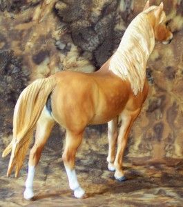 Lovely Chestnut cm Breyer Proud Arabian Mare OOAK with Resin Tail L K