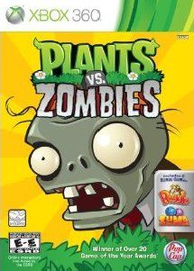 Xbox 360 Game Plants vs Zombies Mini Games Brand New