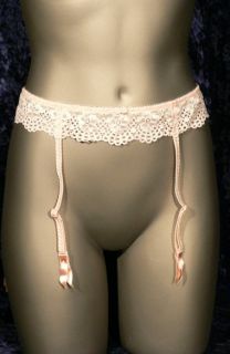 Victorias Secret Lace Very Sexy Nylons Garter Belt L