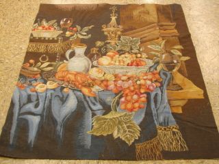  Fine Needle Point Tapestry Rug Loom of Fruit