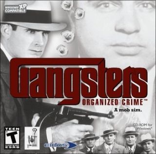 GANGSTERS ORGANIZED CRIME Mobster Sim NEW for PC XP Vista SEALED