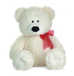  Ganz Large White Teddy Bear HV8707