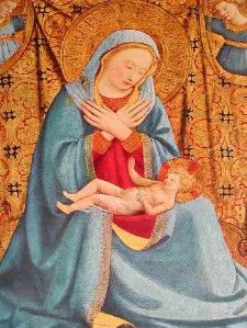print fra angelico the madonna of humility 14 x11
