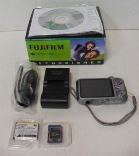 Fujifilm FinePix JX400 16 MP Digital Camera Silver 2GB SD Card