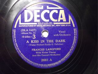 Frances Langford with Victor Young And His Concert Orchestra