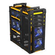 New New Antec Lanboy Air Yellow ATX Full Tower Case
