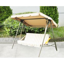 Replacement Large Outdoor Swing Canopy Cover 77x43   Cinnabar