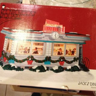 Jacks Diner The Village Collection By St Nicholas Square Christmas