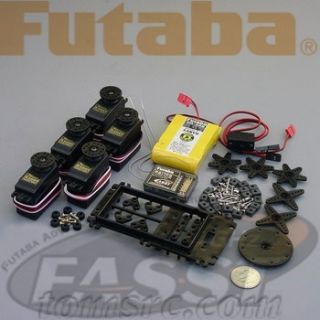 Futaba Fasstpak A R617FS 5 S3001 Servo Air Flight Pack