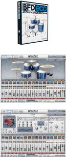 Fxpansion BFD Eco Virtual Drums Percusion Software New