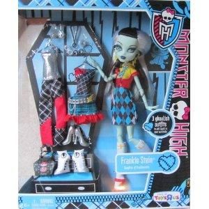 New Monster High Exclusive Frankie Stein I Love Fashion Doll 3 Outfit