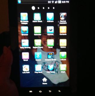 Samsung Galaxy Tab Verizon 3G Android 7in PC Tablet