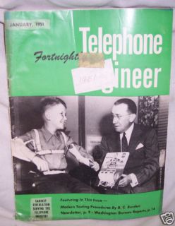  Telephone Engineer Fortnightly January 1951