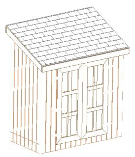 10x12 Saltbox Storage Shed 26 Barn Plans Build Your Own