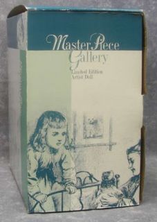 Master Piece Gallery Gaby Jaques Cindy Le Porcelain Doll w Certificate