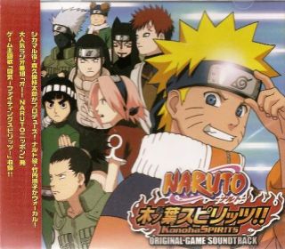 0742 Naruto Konoha Spirits Original Game Soundtrack Mica CD