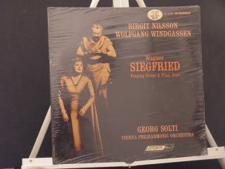 Record Nilsson Wagner Siegfried Georg Solti SEALED Ffrr