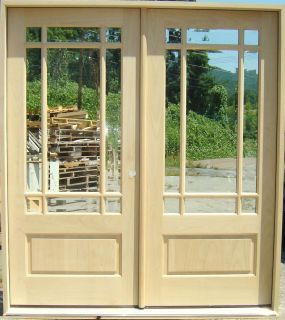  Prairie Style Solid Mahogany French Double Entry Doors 6 0x6 8