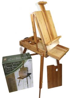 Eco Friendly Bamboo French Artist Easel, Premium Quality, New, Retail