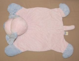 24 Baby Ganz Comfy Lovey Puppy Dog Cozy Blue Pink Security Blanket
