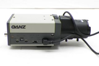 Ganz YC 02C 1 3 CS Mount Color Camera w Computar Lens TG4Z2813FCS IR