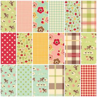 Riley Blake Farm Fresh 5 Charm Pack by October Afternoon 24 Pieces