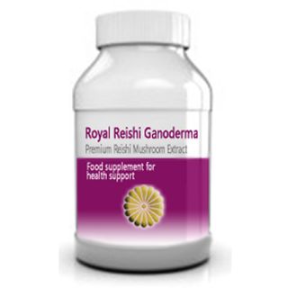 100 Royal Reishi Ganoderma Lucidum Mushrooms Spores Capsules 90CAPS x