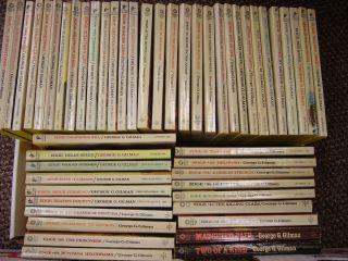 lot of 50 books by George G Gilman EDGE adult western series