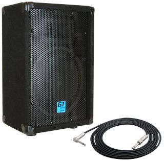 New Gemini Pro Audio DJ GT 1004 10 180W 2 Way PA Speaker $25 TRS 1 4