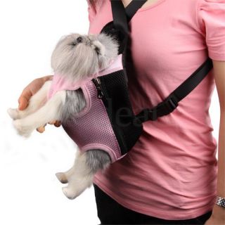 Pet Dog Travel Net Front Carrier Bag Backpack Rucksack