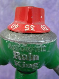 Vintage Sunbeam Automatic Rain King Lawn Water Sprinkler Model K2