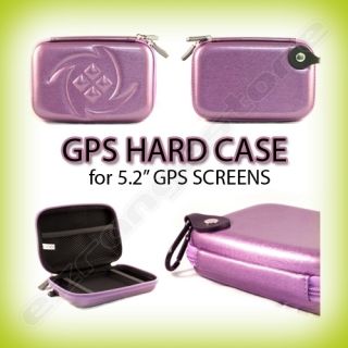 Purple GPS Hard Case Cover for Garmin Nuvi 1390 1390T 1390LMT 1450