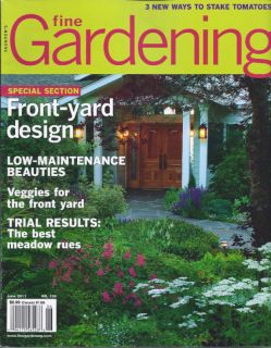 Fine Gardening Magazine Front Yard Design Meadow Rues