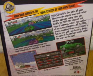 LOTUS 2 Racing Sega GENESIS GAME TESTED COMPLETE