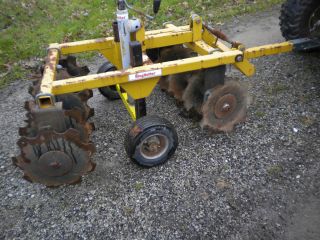 King Kutter Garden Tractor Wheel Disc Plow Cultivator Food Plot Deer