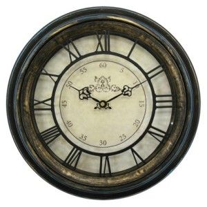  Style Modern Antique Look 14 Wall Clock Large New in Box