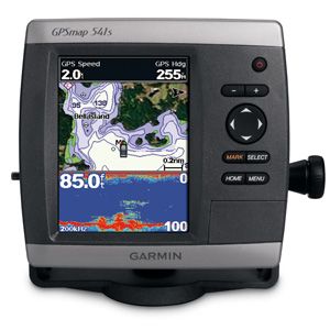 Garmin GPSMAP 541s Marine GPS Chartplotter Fishfinder w Transducer 010