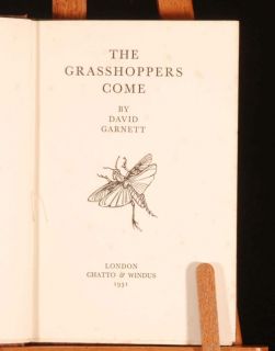 details a nice solid copy of garnett s the grasshoppers