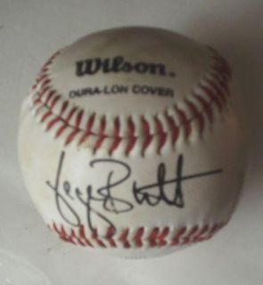 is a neat piece of george brett memorabilia in very nice condition