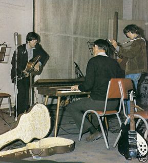 George Martin Paul McCartney George Harrison Abbey Road
