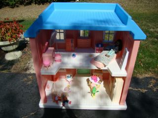  Sized Doll Dream House Barbie Mansion Furniture Lot Pick Up IL