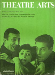 Theatre Arts Pirandello Joan Darling George Segal 4 1961