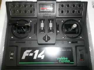  ROBBE FUTABA F 14 NAVY RADIO CONTROL SYSTEMS 40MGz F 4009 RC SAIL BOAT