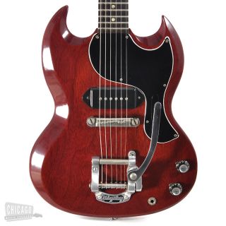 Gibson SG Les Paul Jr Cherry Bigsby Vibrato 1962 Vintage Electric