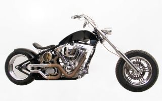Custom Chopper Gas Tank Radical Fuel Tanks Fits Harley Davidson