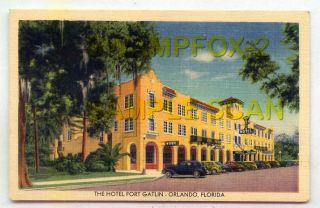 The Hotel Fort Gatlin Orlando FLORIDA LINEN